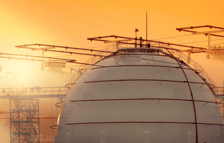 An LNG facility
