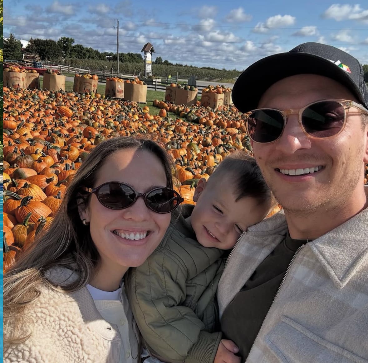 A man, a woman, and a young child